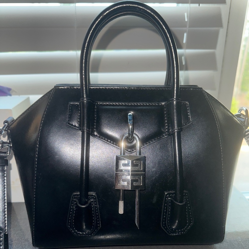 Givenchy Antigona Mini Lock Tote Bag